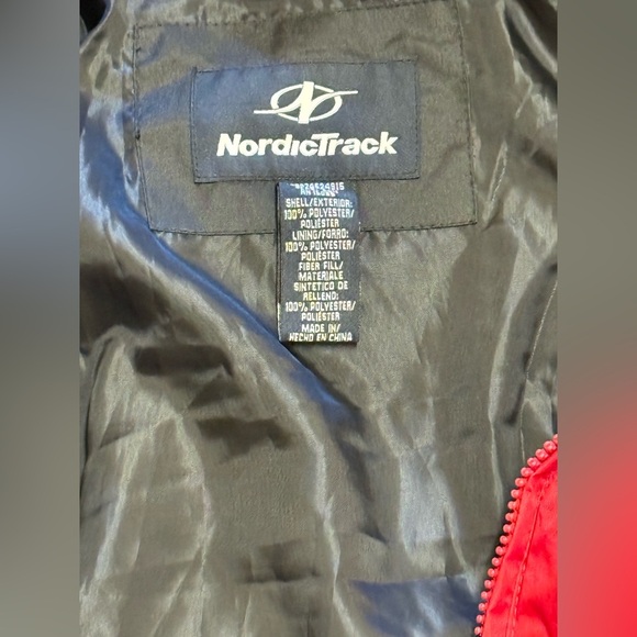 Red and Black Puffer Jacket - Picture 4 of 9